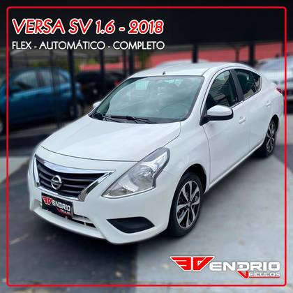 NISSAN VERSA 1.6 16V FLEX SV 4P XTRONIC